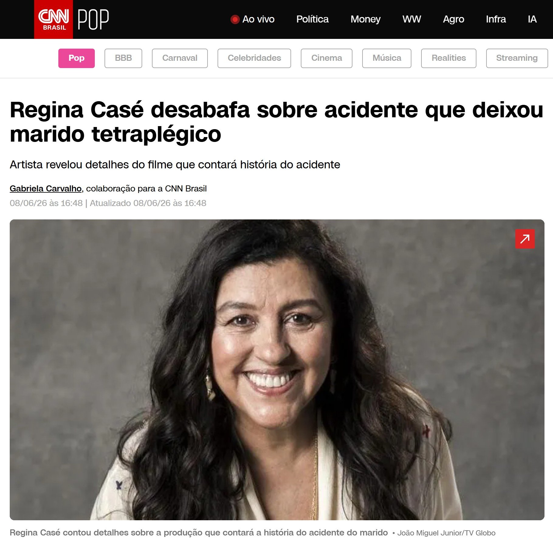 CNN Brasil · Pop · Gabriela Carvalho · 08/06/2026