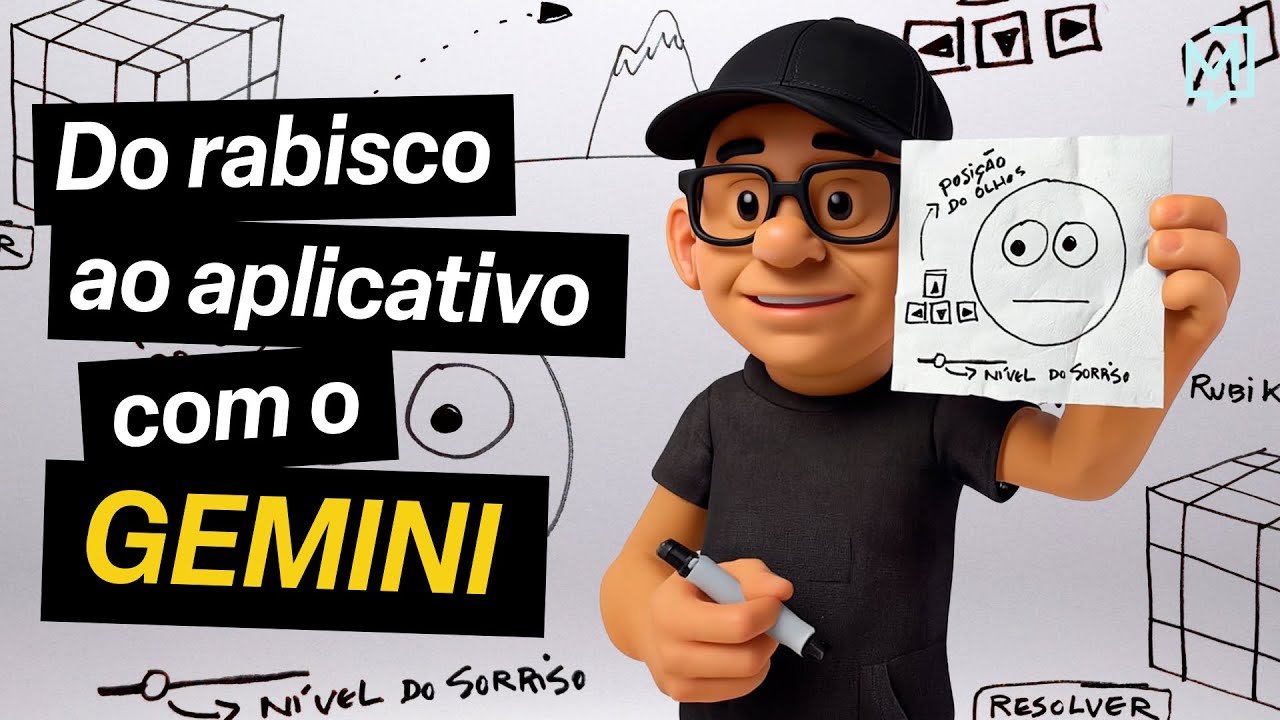 Do rabisco ao aplicativo com o Gemini
