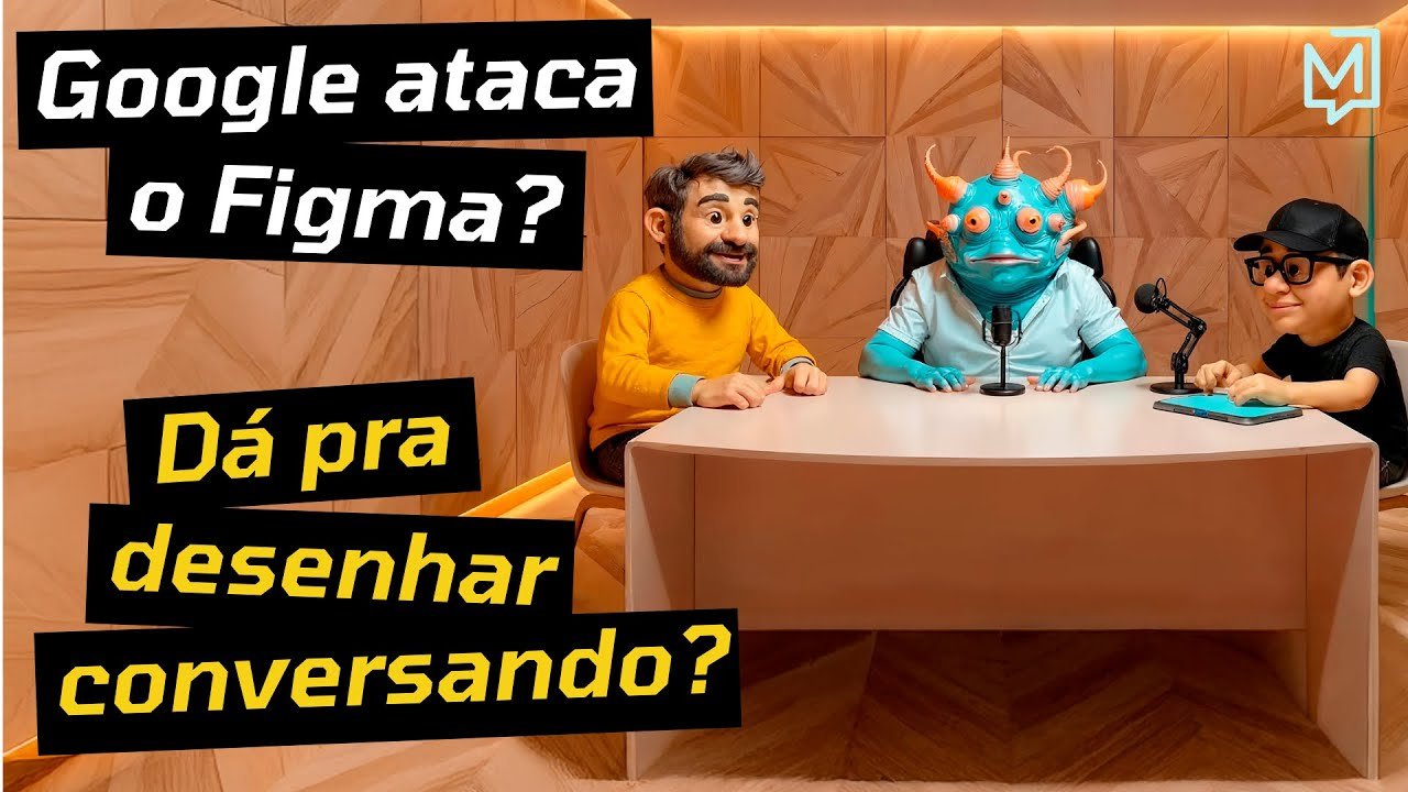 Google ataca o Figma? Dá pra desenhar conversando?